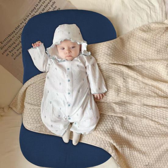 Baby Lounger Lightweight Infant Lounger with Removable Cover Baby Nest Lounger for Newborn Babies