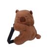The New Super Cute Capybara Doll Plush Bag Cartoon Turtle Girl Messenger Bag