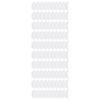 100 Sheets Disposable Neck Mask Paper Ultra Thin Silk Neckline Pads for DIY Skin Care Moisturizing Firming