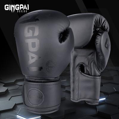 10-14 oz Erwachsenen Kickboxhandschuhe PU-Leder Muay Thai MMA Sanda Trainingsausrüstung Für Männer Frauen Freikampf