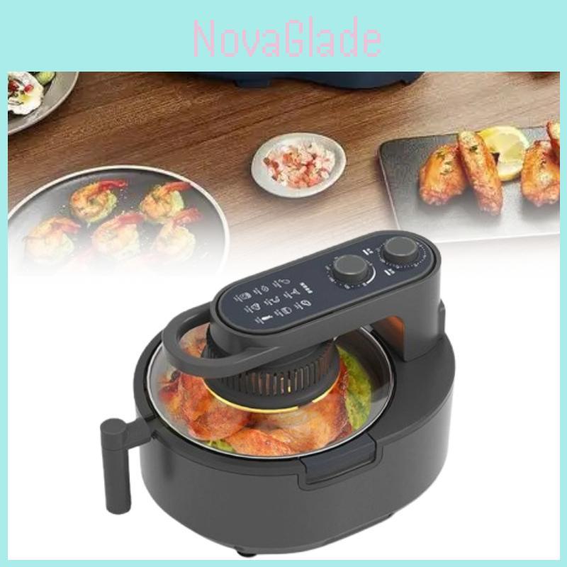Air Fryer 10l Large Capacity Hot Air Circulation Household Breakfast Oven For Family Cooking