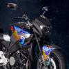 Versatile Rainbow Flames Hydrographic Film Water Transfer Printing Film Hydro Dip Film 50Cmx100cm