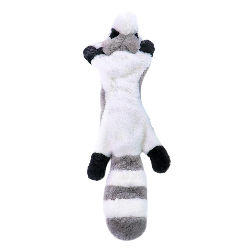 Mbw MiniFeet Raccoon Recycled Dog Toy