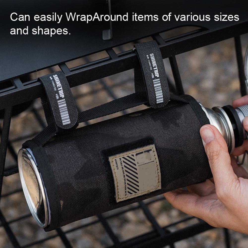 Set 2 buc Curea Multifuncțională Portabilă pentru Camping, cu Chingă, Accesorii pentru Drumeții în Aer Liber, Rezistență Ridicată