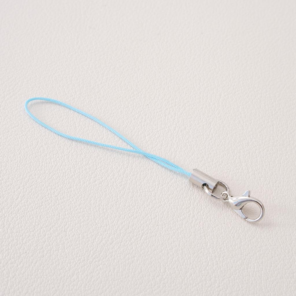 10Pcs/pack Polyester Phone Strap Lobster Clasp Phone Strap Doll String Keychain Phone Lanyard
