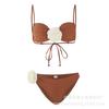 European and American Sexy 3D One-piece Bikini Swimsuit Women's One-piece Swimwear