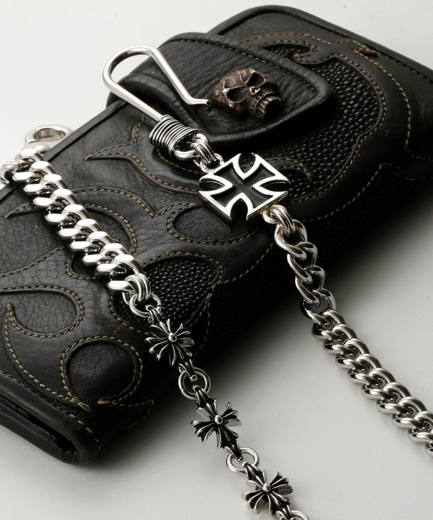 SHOVEOFF Svc-539 Handmade Cross Mix Fashion Pants Chain