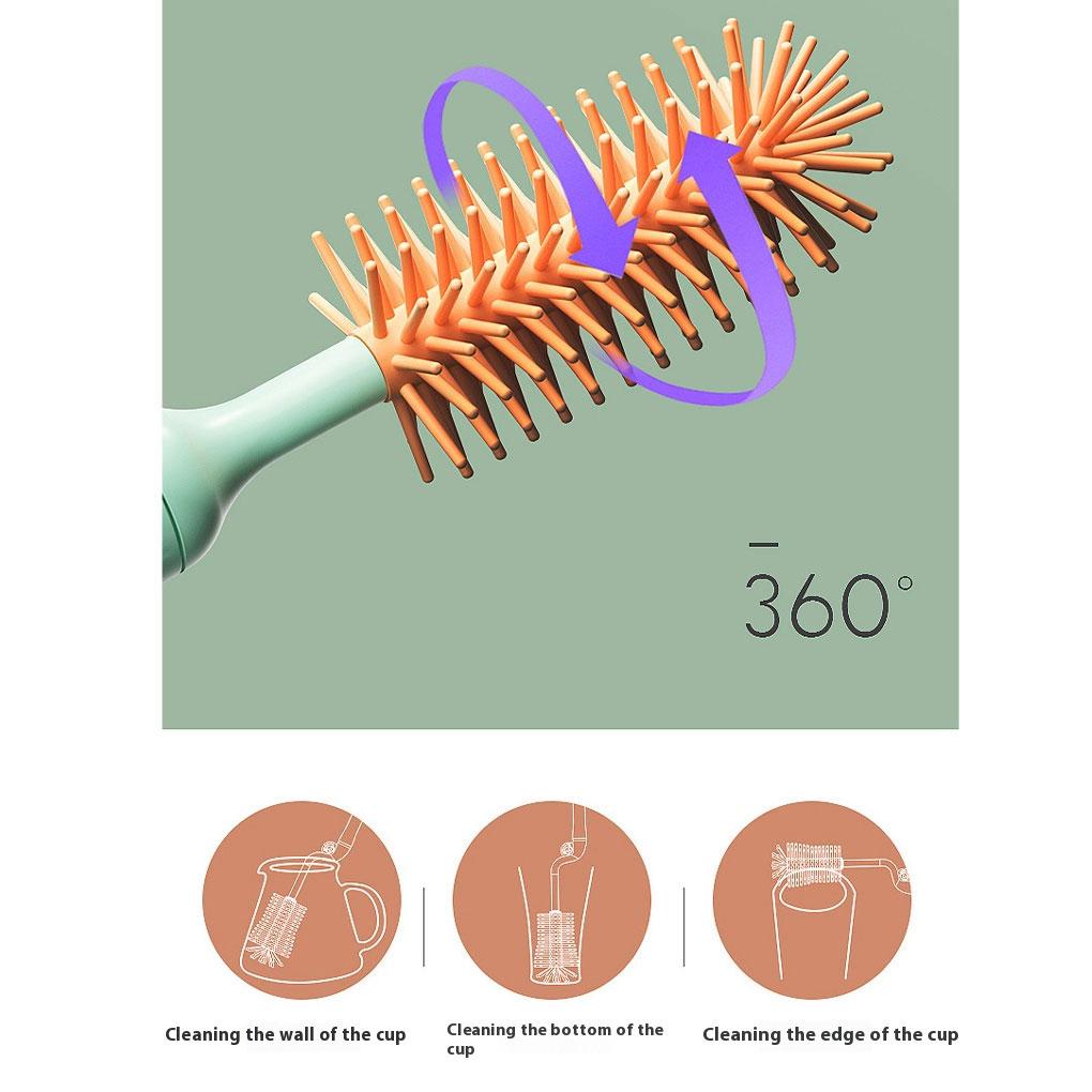 Silikonflaschenbürsten-Set Reinigungsbegleiter Elektrischer Flaschenreiniger