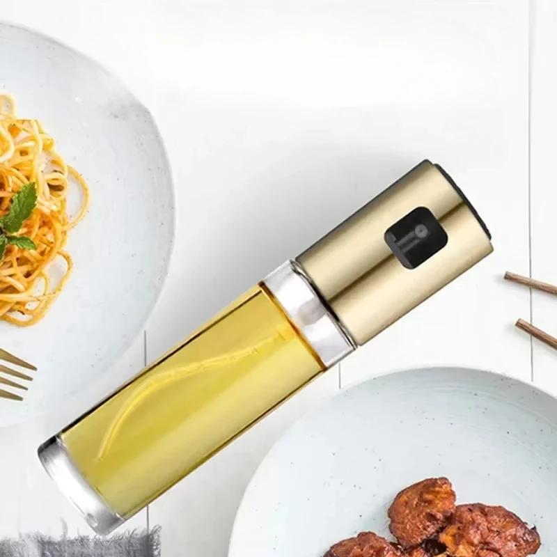 Oil Spray Olive Oil Spray Bottle Kitchen BBQ Cooking Dispenser Camping Baking Vinegar Soy Sauce Sprayer Containers