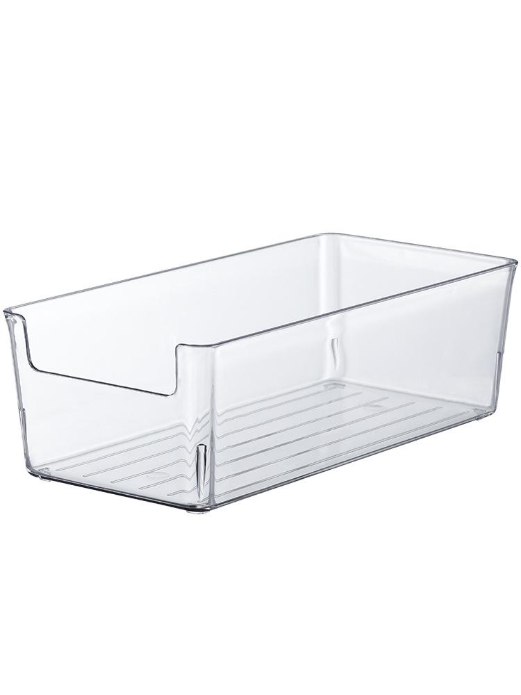 Transparente Aufbewahrungsbox aus PET für Kosmetik und Hautpflege für den Schreibtisch oder das Wohnheim