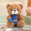 Christmas Scarf Teddy Bear Doll Bear Plush Toy Bear Hug Bear Doll Child Soothing Rag Doll