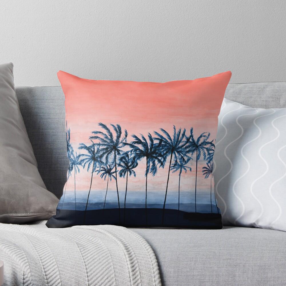 Home Decor Colorful Floral & Nature Patterned Pillow Covers Pattern Cushion Cover Suitable for Sofa Bedroom Car Pillow Cover