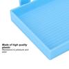 6PCS Plastic Rhinestone Storage Trays Blue Diamond Art Painting Tray Gem Sorting Plate  Bead Sorting