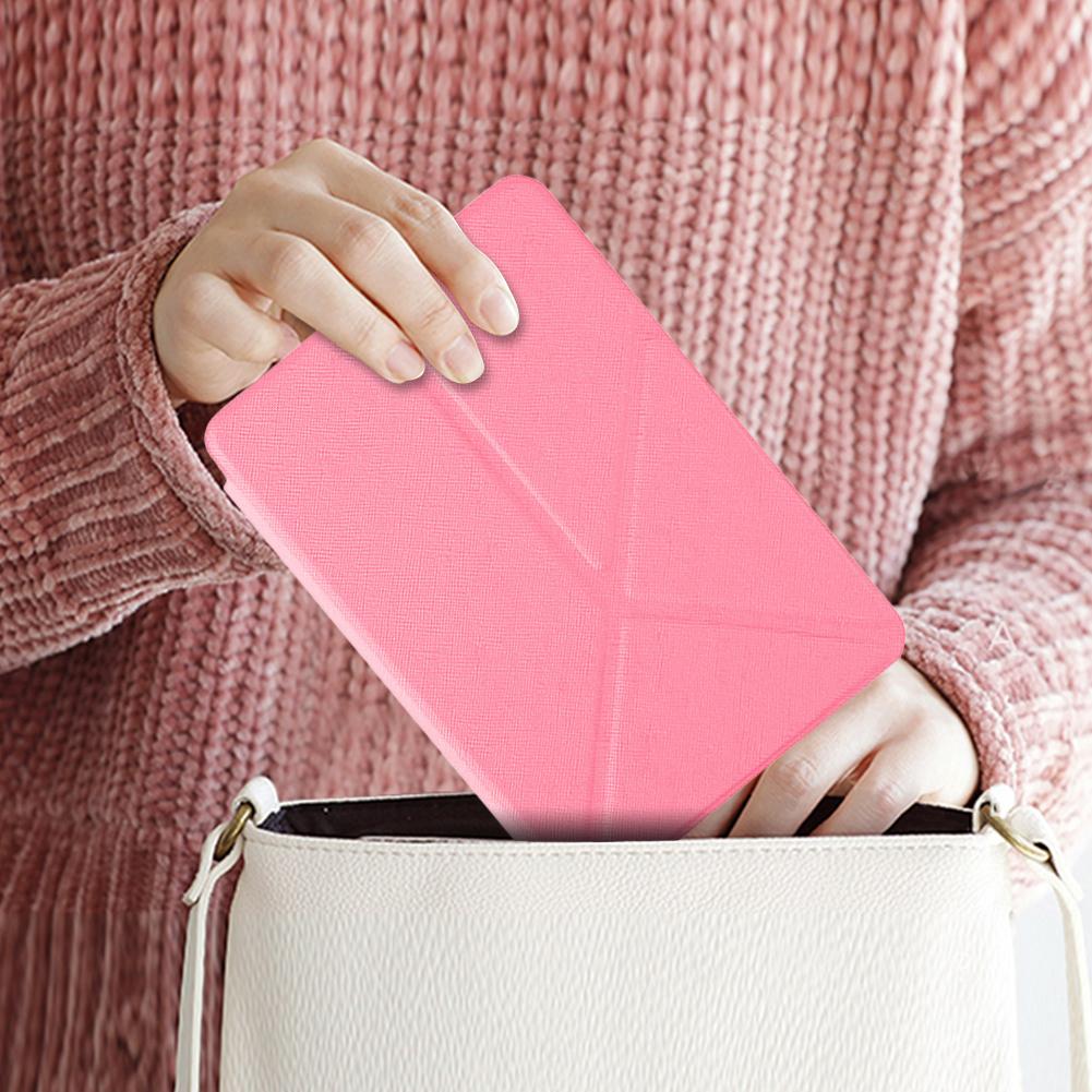 Origami Standing Shell Cover with Magnetic PC Back Cover Ebook Case Waterproof for Kindle Paperwhite 12th Gen 2025 Released 7In