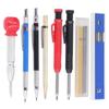 Carpenter Scriber Marking Kit Solid Mechanical Pencil with Refill Center Punch Carbide Marker