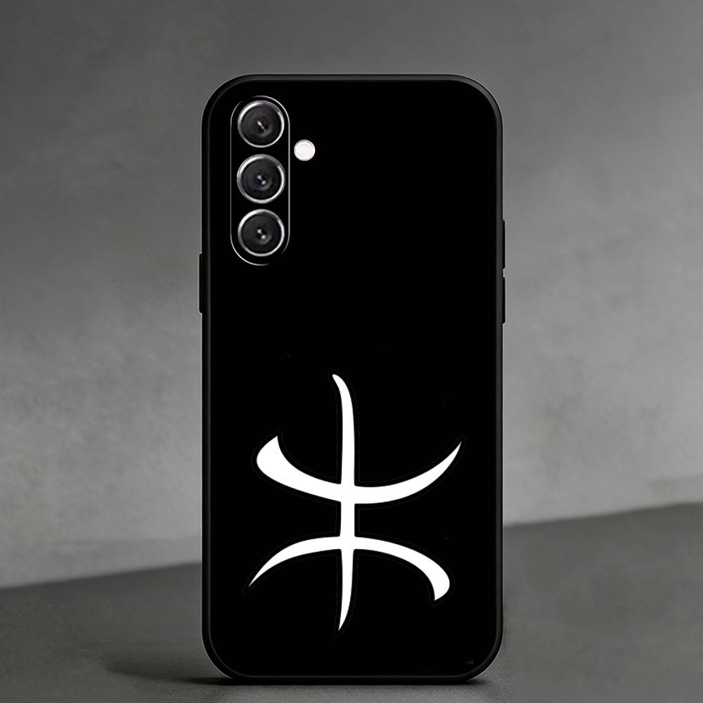 

A-Amazigh Berber Flag Phone Case For Samsung Galaxy A91,80,73,72 ,71,53,52,32 ,31,22,21s,20,Soft Black Case Samsung a71 5g