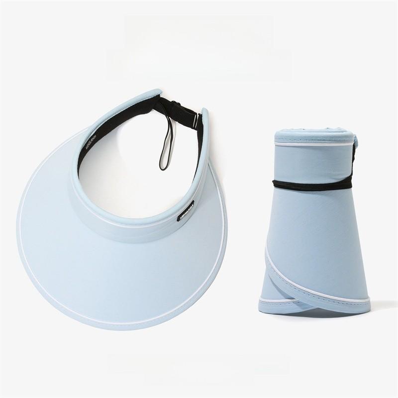 Ice Silk Wide Brim Hat For Women Summer Sun Protection Breathable Fashionable Hat For Outdoor Activities