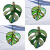 Monstera Sonnenfänger Fensterdeko Mit Acrylblatt Für Zuhause Geschenk Und Party-Ausstellung