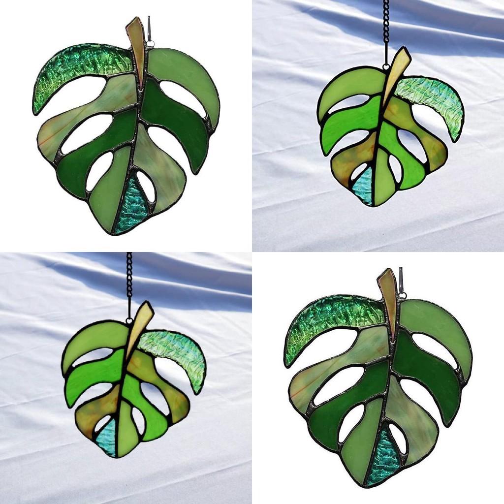 Monstera Sonnenfänger Fensterdeko Mit Acrylblatt Für Zuhause Geschenk Und Party-Ausstellung