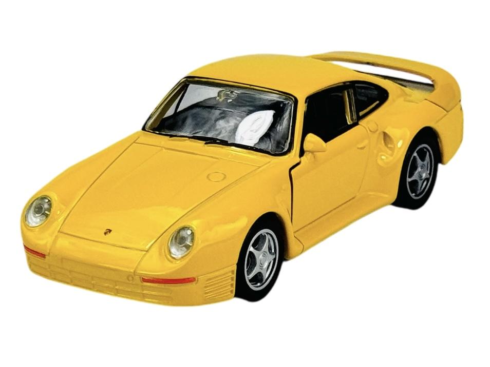 WELLY PORSCHE 959 YELLOW 1:34 43737
