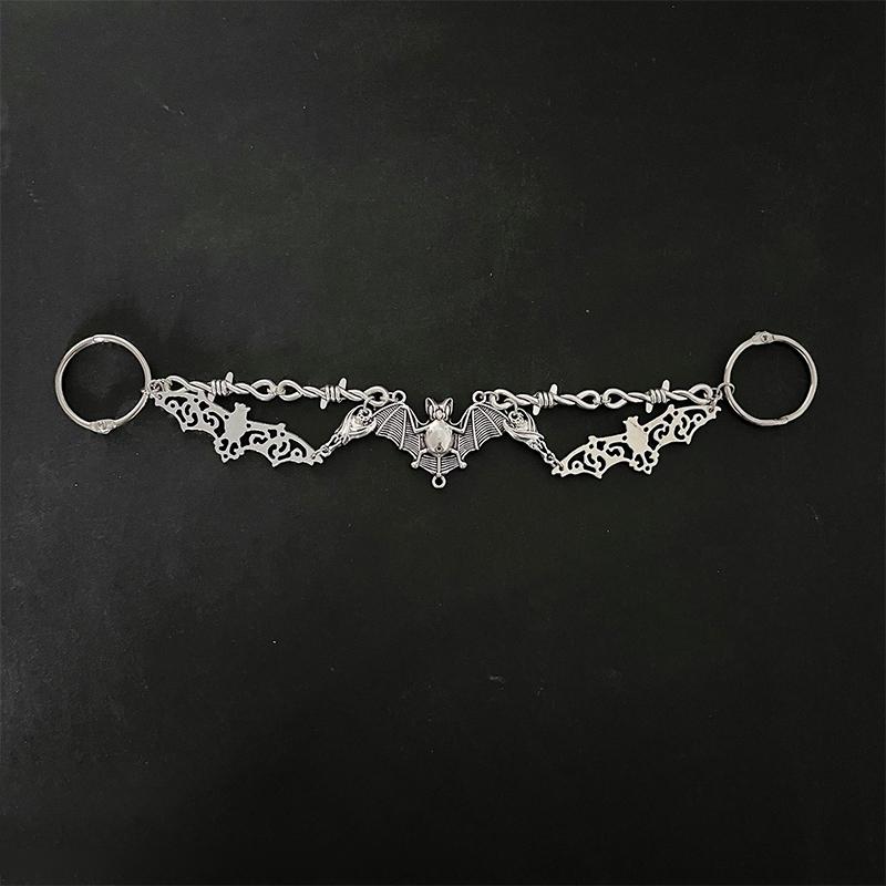 Bat Metal Chain Hole Shoes Accessories Shoe Chain Garden Shoes Decorative Accessories