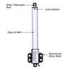 Linear Actuator 100mm 12V Input Voltage Stroke Micro Linear Actuator Low Noise Short Circuit Protection Linear Motion Actuator (Stroke 100mm-4mm/s)