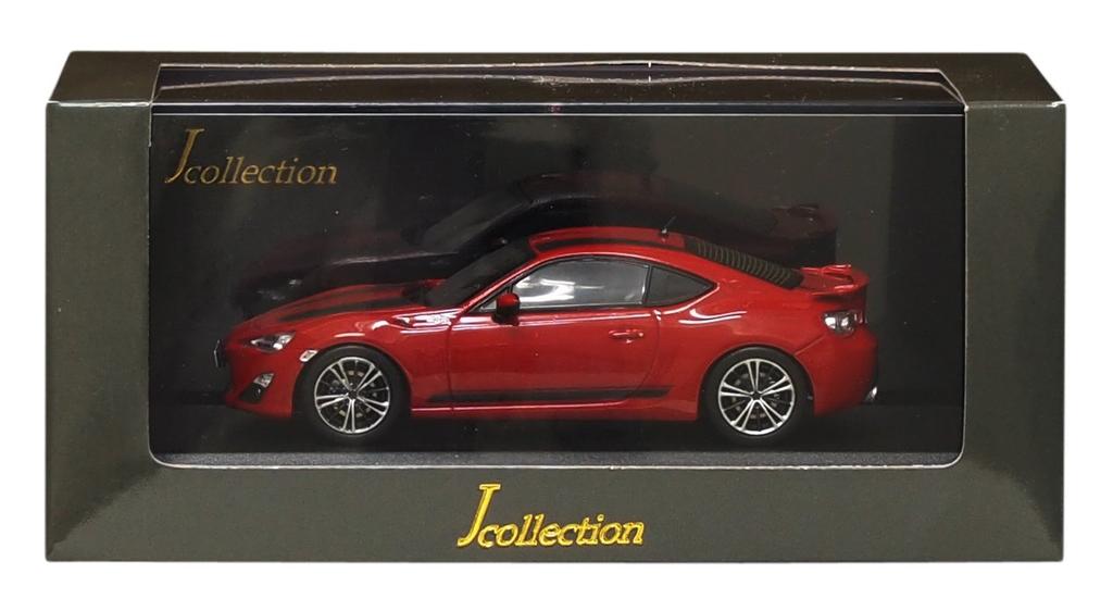 Toyota GT86 1st Edition Lightning Red Finished Product J-Collection 1/43