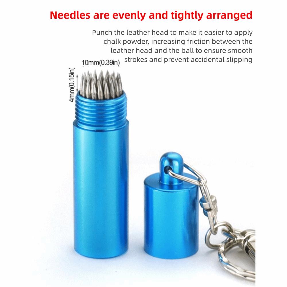 Metal Billiard Pool Cue Tip Shaper 3 In 1 Puncture Repair Tool  Repair Cue Tip Stick Accessorie
