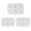 Small Flowers Resin Mold Earrings Necklace Pendant Silicone Mold Crystal Epoxy Mold Handmade Decorations Casting Mold