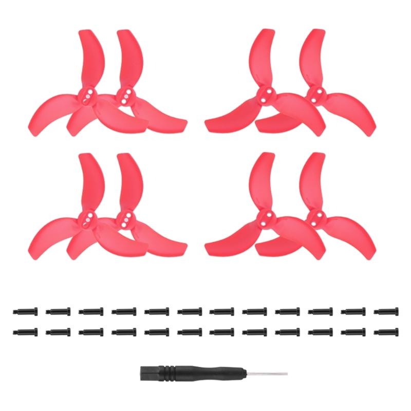 2/4Pair Colorful Flight Propellers for Avata 2 Flight Powerful Propellers with Screws ,Tool  Low-Noise Propellers