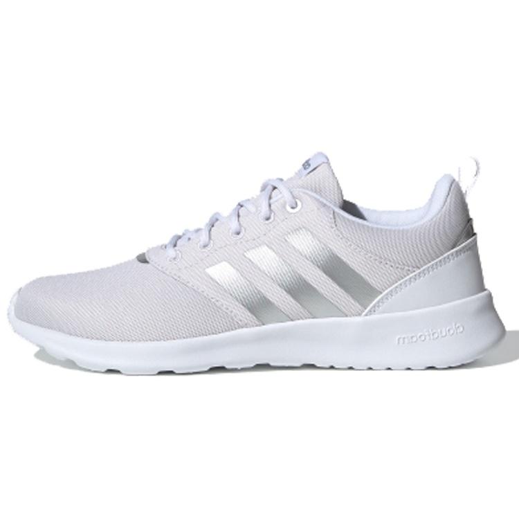 (WMNS) adidas QT Racer 2.0 White Silver Metallic Women s FV9612 EU 41⅓