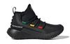LEGO X Adidas Sport Mid K Abrasion Resistant Breathable Mid Top Kids' Running Shoes Carbon Black Kids' FZ5504