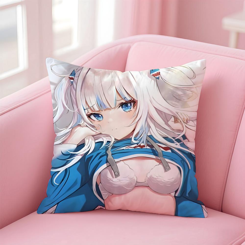 Hot Chinese Game Anime AAzur LaneS Cushion Cover Pillow Case Soft Skin Friendly Fabric  Concealed Zipper