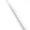 Altesse [G6897] - Opaque White 'Scarlett' Silver Necklace
