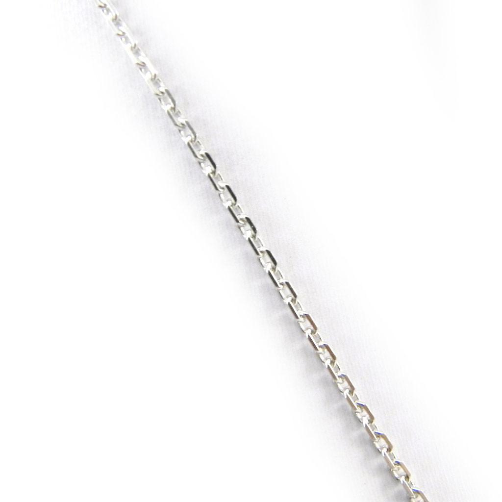Altesse [G6897] - Opaque White 'Scarlett' Silver Necklace