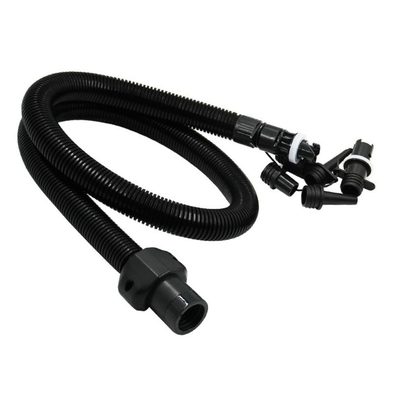 Universal Coils Adapter 6 In 1 Coils Connector for Electric Inflator Pump with 6 Nozzles Fits Boats Kayaks Airbeds