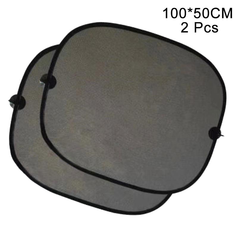1Pair Car Sunshade Covers Universal Anti-Uv Windscreen Folding Visor Auto Side Window Sun Shade Protector Car Accessories