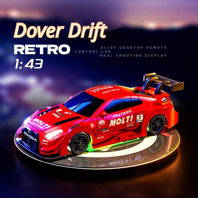 New Product In Stock 1/43 Alloy Drift Car 2.4G Four-Wheel Drive Drift Car Desktop Series Fully Proportional Including Gyroscope