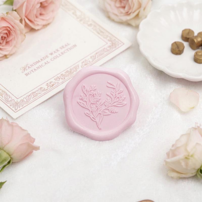 Wax Seal Stamp Kit: Embossed Stamp, Sealing Wax, Stickers for Envelopes, Postcards, Love Letters, and Gifts