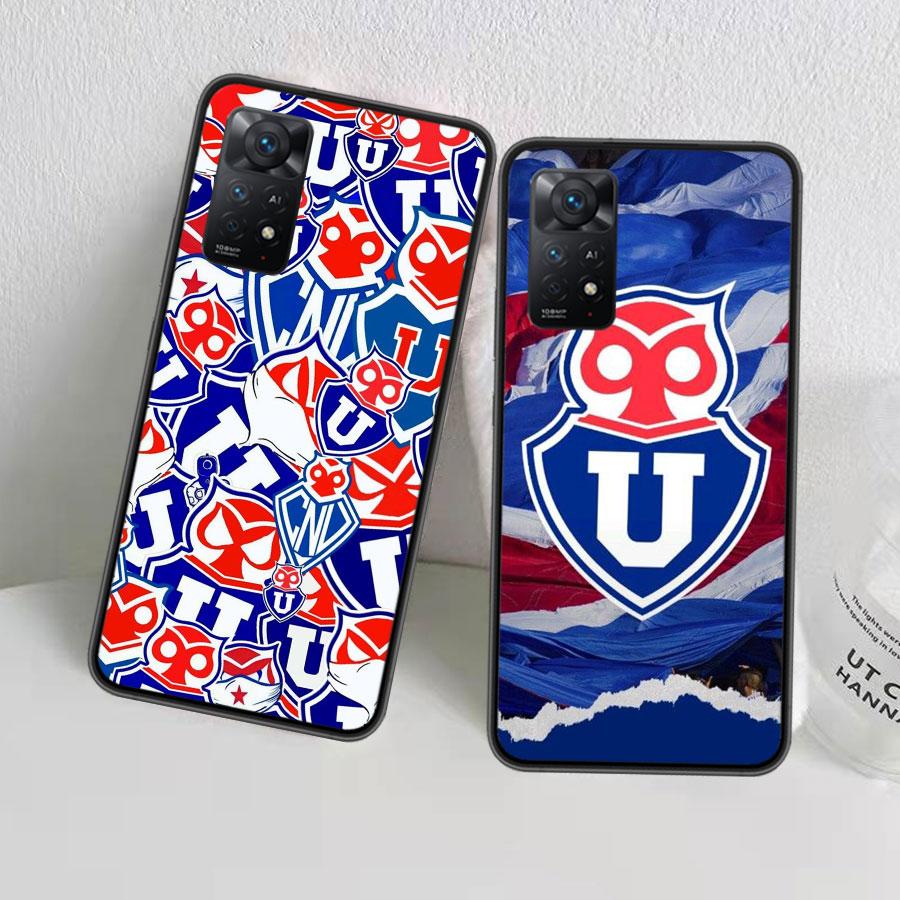 Fondo U. De Chile LOGO Phone Case For Redmi 14C 12 12C Note 14S 13 14 Pro Plus K80 Pro 10 10A 10C 9 9A 9C 9T 8 8A TPU Clear Cove