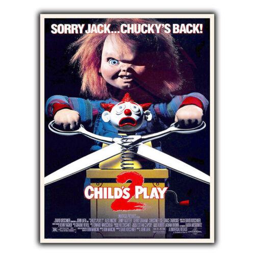 CHILDS PLAY Chucky METAL SIGN WALL PLAQUE Film Movie Advert poster art printAluminum 20x30cm(7.8x11.8inch)