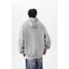 Men's Plus Size Fleece-Lined Button Hoodie - Oversized, Thickened Long Sleeve for Autumn/Winter