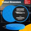 6 Pcs Buffing Polishing Pads, 5.5 Inch Buffing Pads For 5 Inch 125Mm Backing Plate Compound Buffing Sponge Pads Cutting Polishing Pad Kit For Car