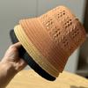 New Hollow Sunscreen Bucket Hat Women's Casual Fashion Travel Visor Basin Hat