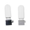 Sample Vial with Cap Powder Solid Storage Lotion  Bottle Glass Test Tube Mini Refillable Bottle Round Bottom Bottle