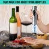 Electric Wine Bottle Opener With Foil Cutter Stainless Steel Battery Operated Wine Opener Set Automatic Corkscrew for Party Tool