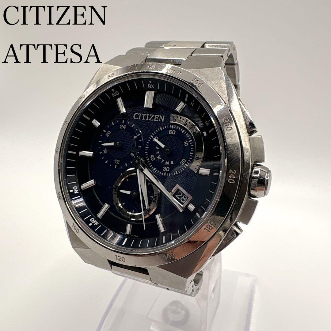 [Working Product] CITIZEN Citizen Atessa AT3010 Radio Solar Titanium