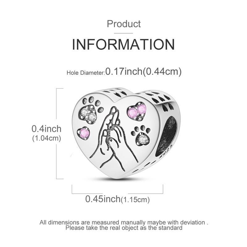 

Copper Charms Beads Colorful Zircon Dragon Tree Luggage Heart Pendants Fit Women Girls Original Bracelet Diy Gifts