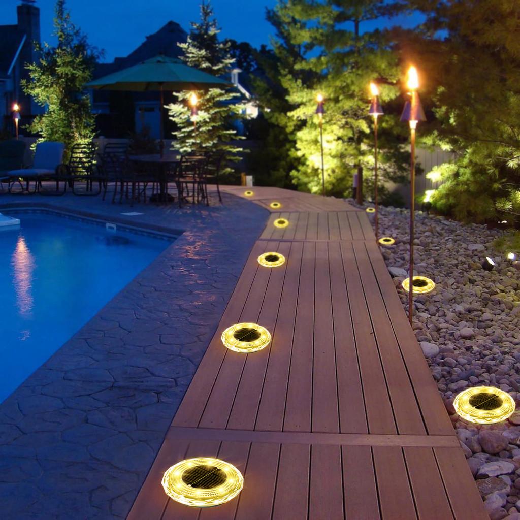 Solar Outdoor Lights Home Patio Garden Landscape Decoration Lawn Lights Buried