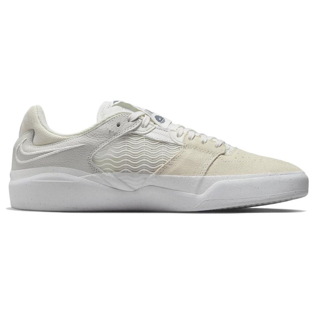 Nike Ishod Wair Premium SB Warnhinweis Unisex Sneaker Weiß Summit-White DQ4558-111
